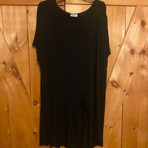 Canari high low leggings top ( black)